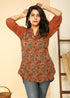 BROWN COTTON TOP